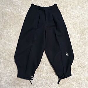 VTG T Barry Knicker Co Mens Golf Knickers Pants Pleated Black Size 8 made in USA